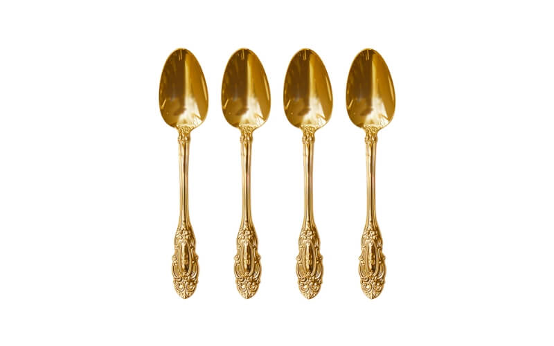 Vintage High Tea Set 11-Delig 24kr Goud Christina Re