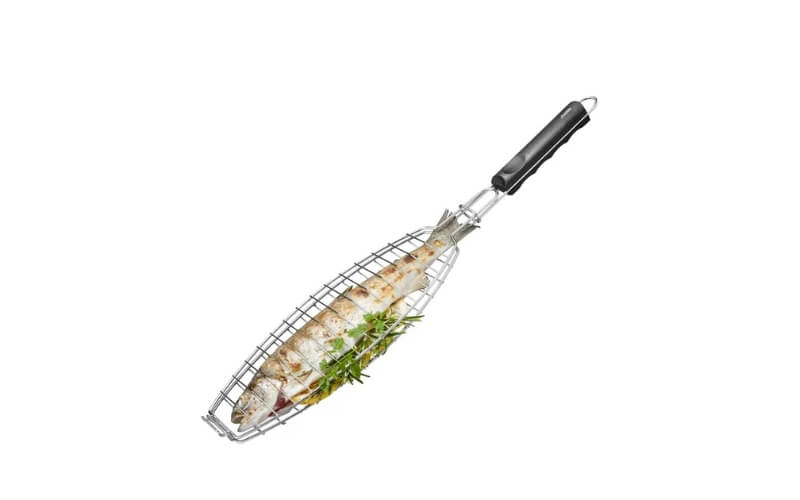 Vis BBQ-mand voor hele vis Gefu