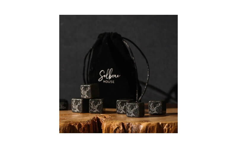 Whisky Stones Edelhert Set 6-Delig Selbrae House