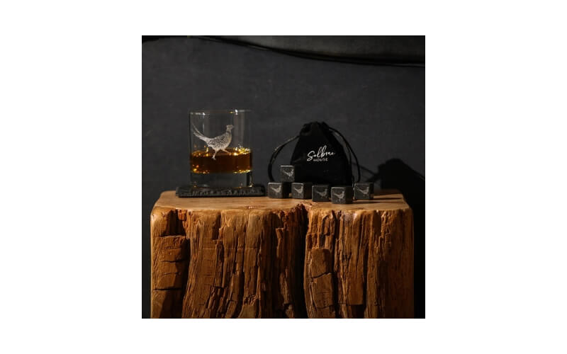Whisky Stones Fazant Set 6-Delig Selbrae House