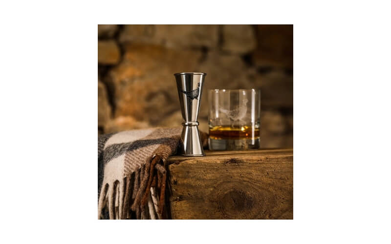 Whiskyglas met onderzetter Fazant Selbrae House
