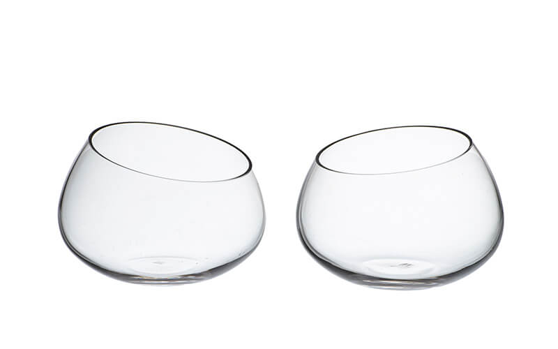 Cognac Glazen Femmina IVV Set van 2