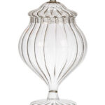 Voorraadpot Glas streep IVV | Kadeloo
