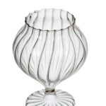 Voorraadpot Glas streep IVV | Kadeloo